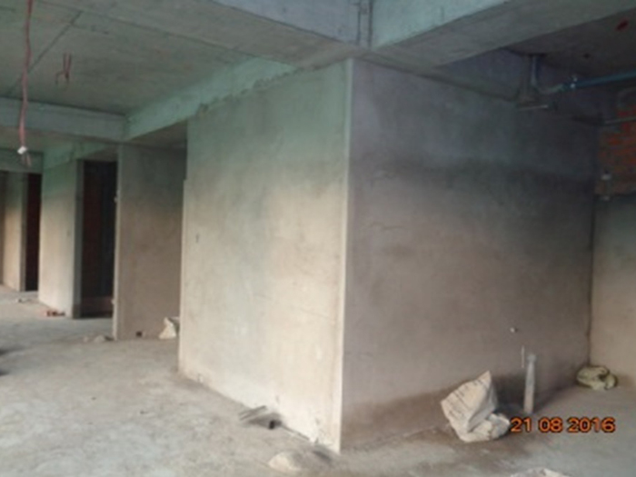 Công tác tô trát tường tầng 5