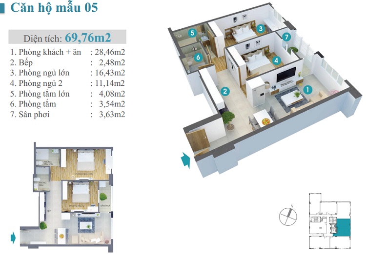 Thiết kế căn hộ 05