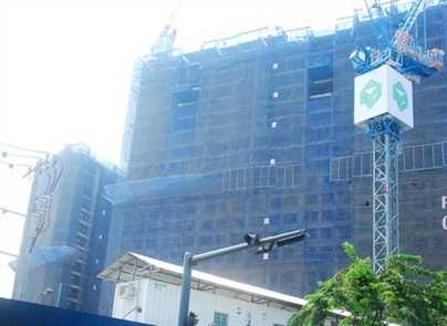 Dự án đang thi công đến tầng 20