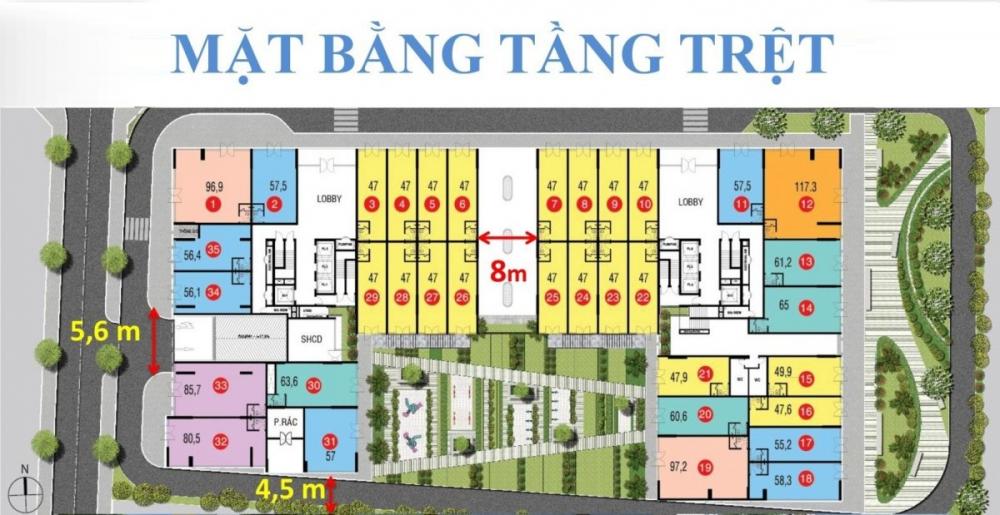 Tầng trệt