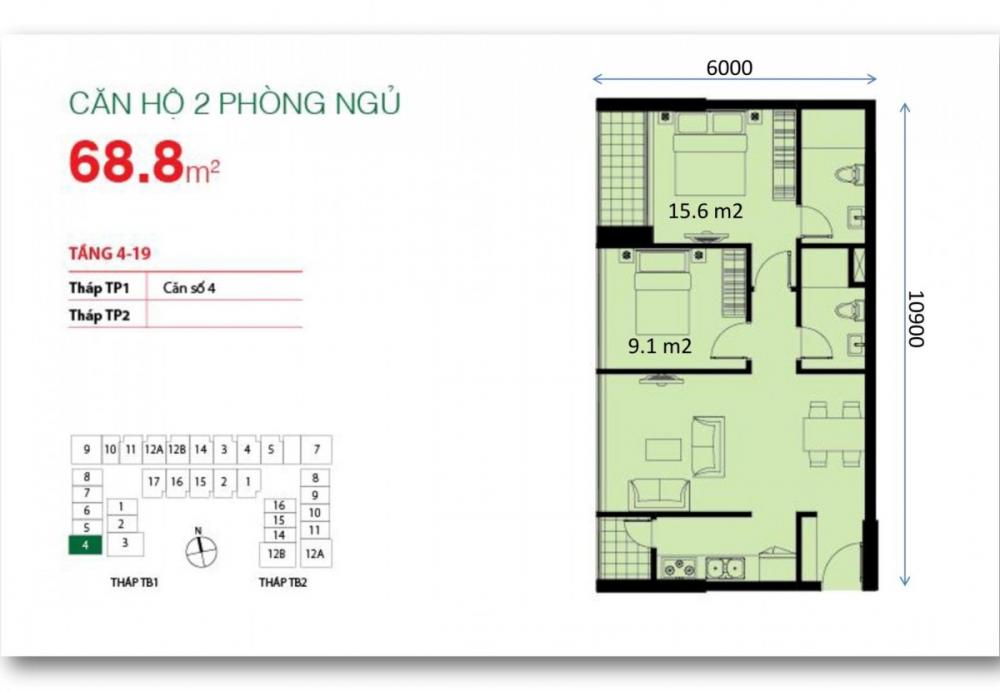 Thiết kế căn hộ 4