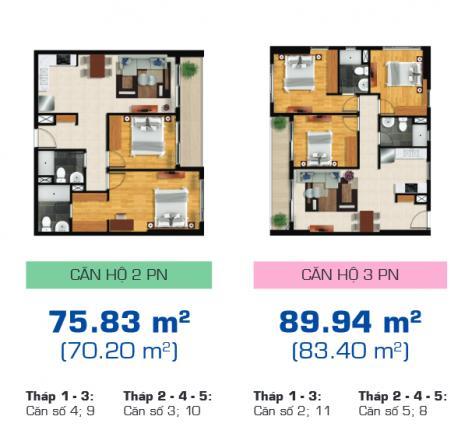 Thiết kế căn hộ 04, 09 - 03, 10