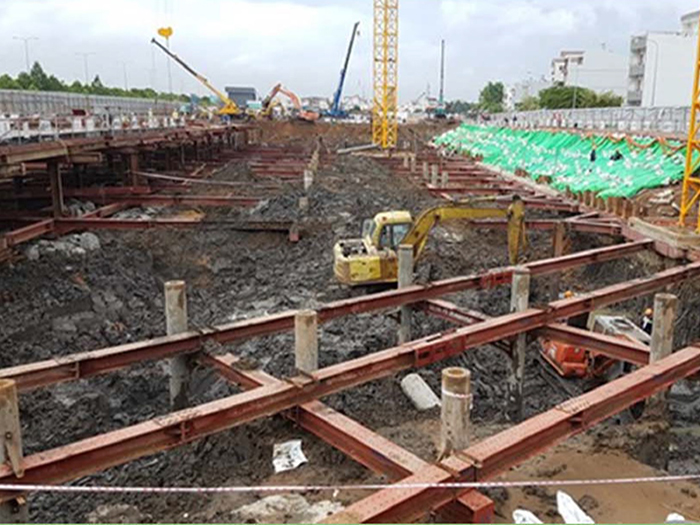 Đào đất tháp S1,S2