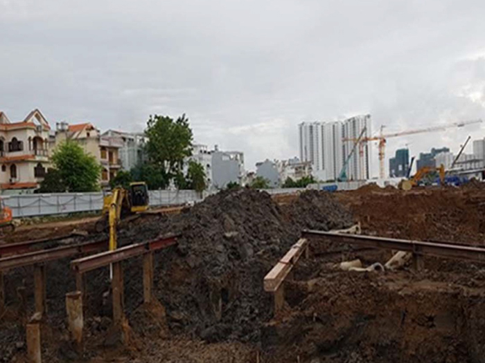 Đào đất tháp S5,S6