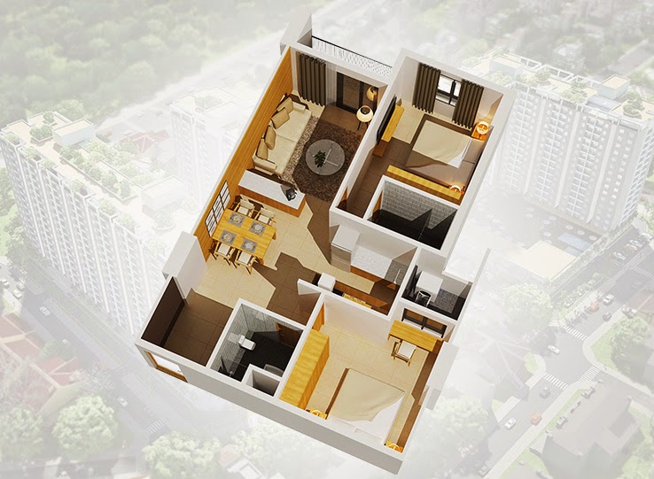 Thiết kế căn hộ A1