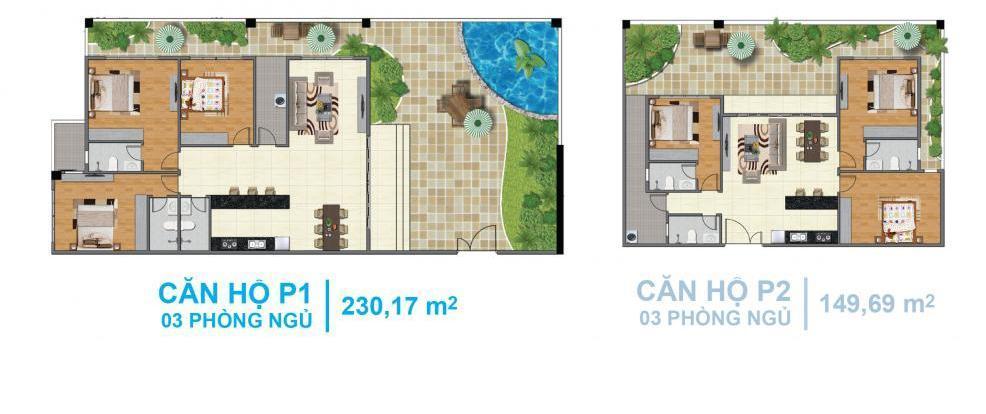 Thiết kế căn hộ P1