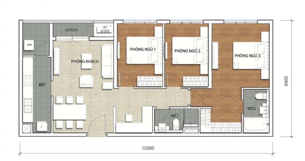 Thiết kế căn hộ 01