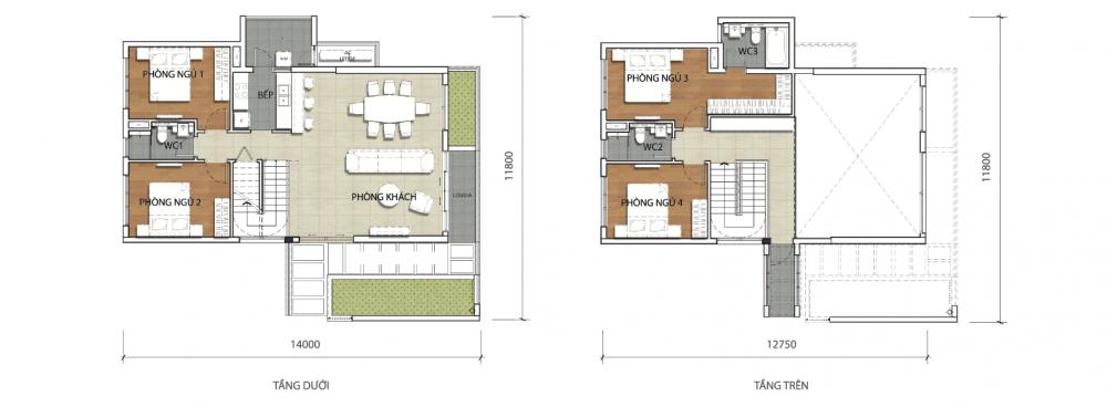 Thiết kế căn hộ 152.5 m2