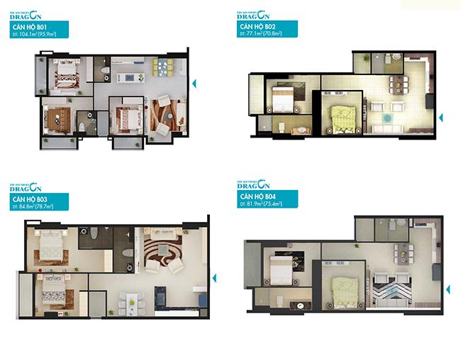 Thiết kế căn hộ B03