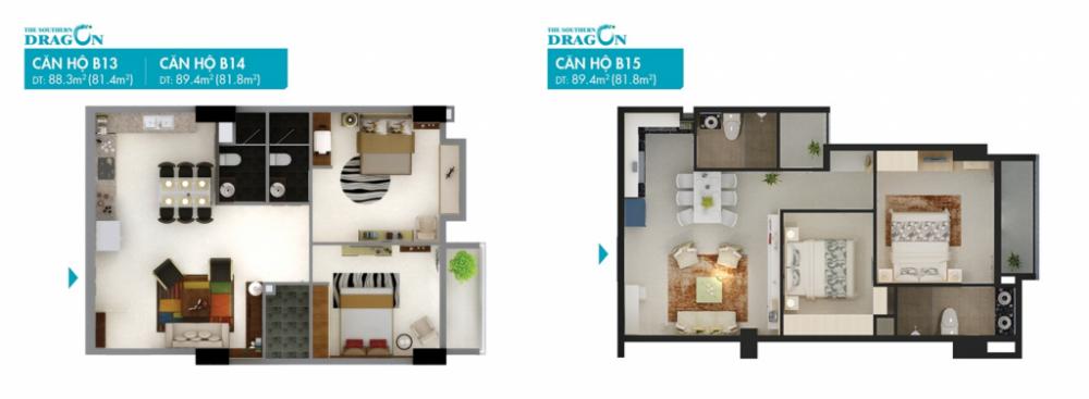 Thiết kế căn hộ B13