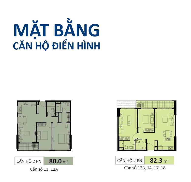 Thiết kế căn hộ 11, 12A