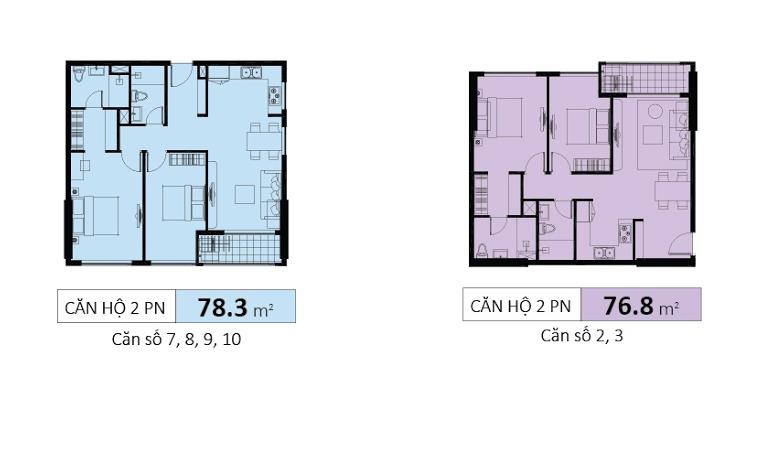 Thiết kế căn hộ 7,8,9,10