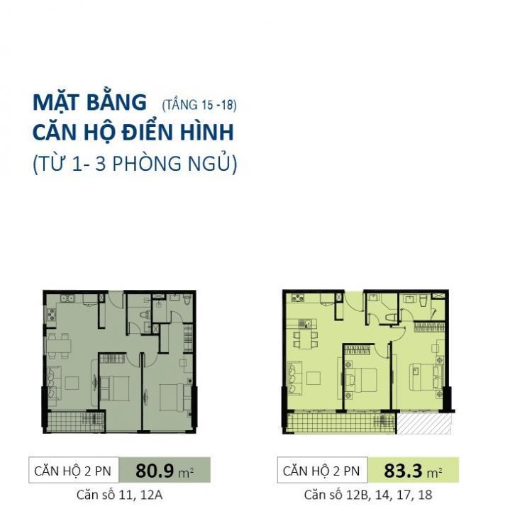 Thiết kế căn hộ 11, 12A