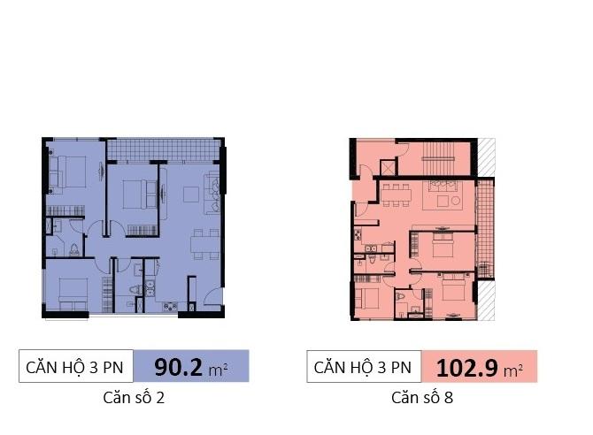 Thiết kế căn hộ số 8