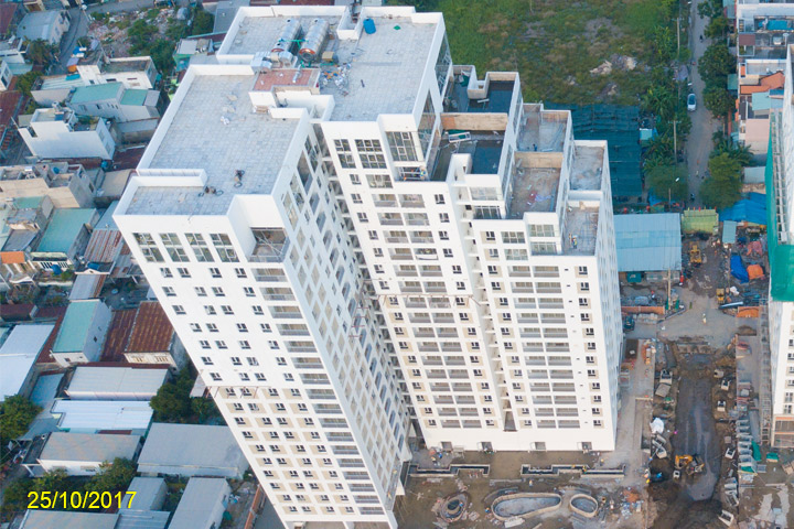 Dự án đang thi công phần thô