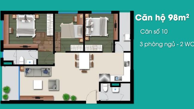 Thiết kế căn hộ 10