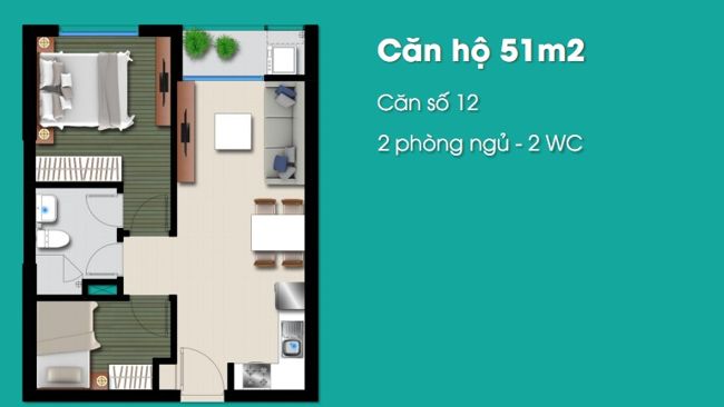 Thiết kế căn hộ 12