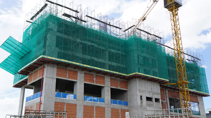 An Gia Riverside đang thi công đến tầng 6