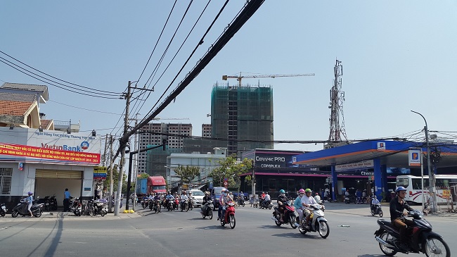 Dự án đã cất nóc