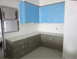 Dự án đang lắp đặt tủ bếp tầng 13