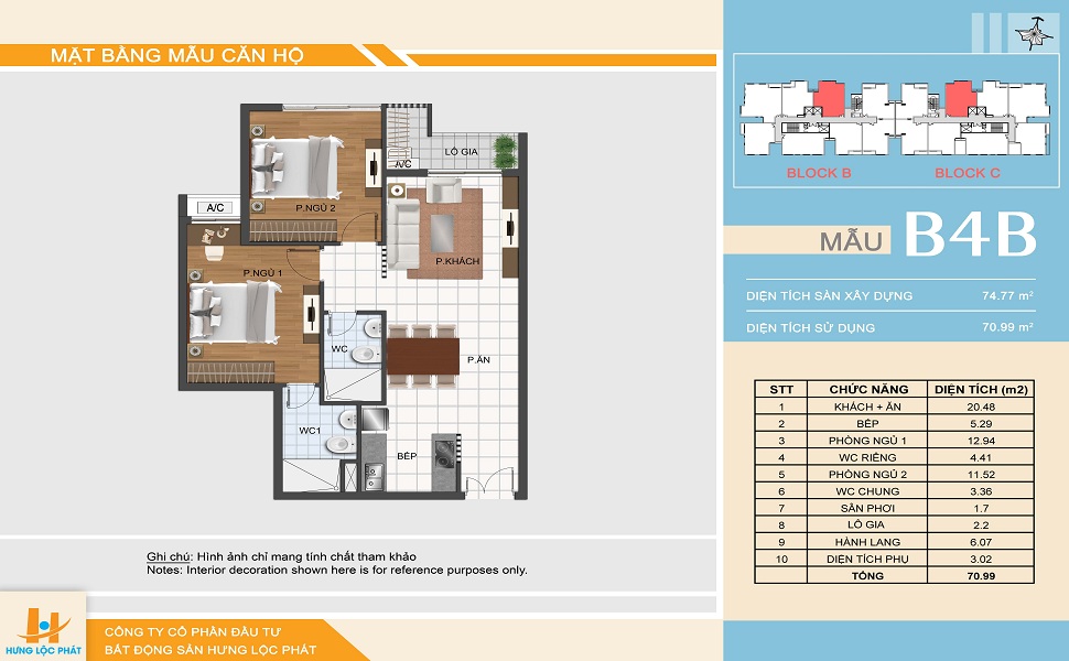 Thiết kế căn hộ B4B