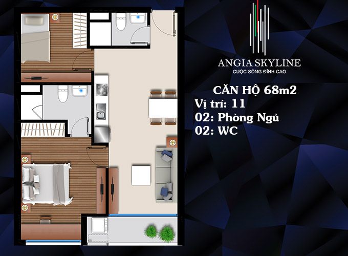 Thiết kế căn hộ 11
