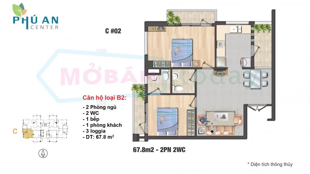 Thiết kế căn hộ 02-06