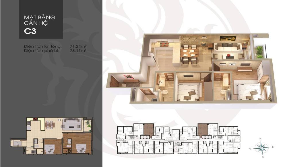 Thiết kế căn hộ C3