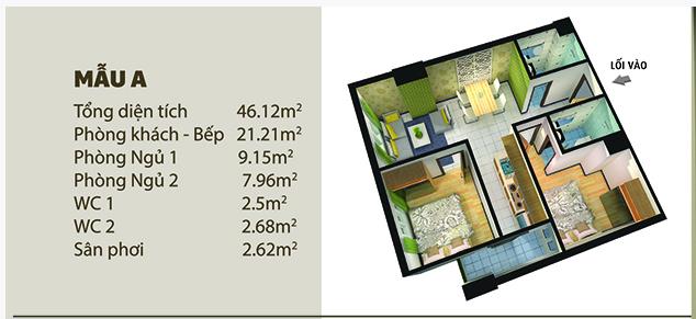 Thiết kế căn hộ A