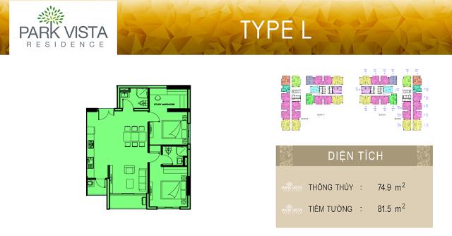 Thiết kế căn hộ loại L