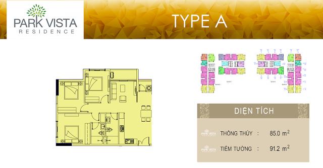 Thiết kế căn hộ loại A