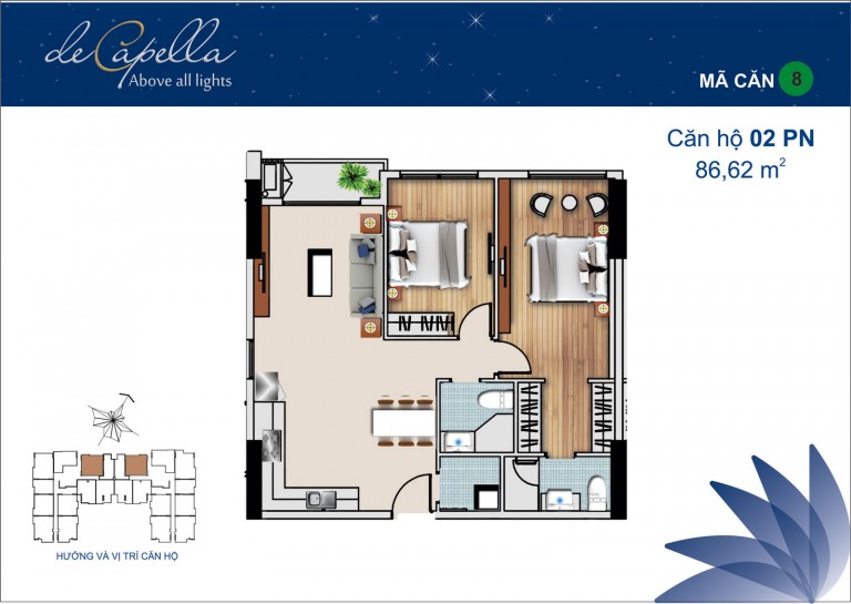 Thiết kế căn hộ 8