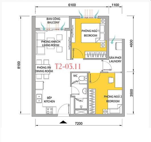 Thiết kế căn hộ 11