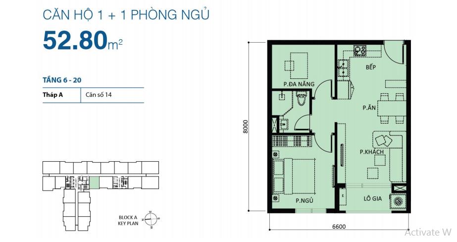 Thiết kế căn hộ 14