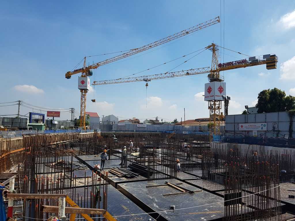 Đã hoàn thành phần móng.