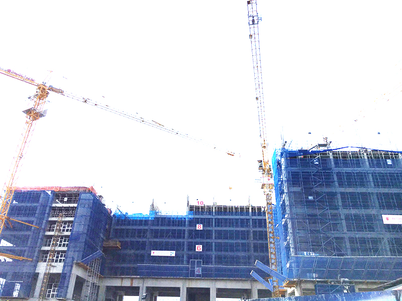 Dự án đã đổ bê tông tầng 13-14