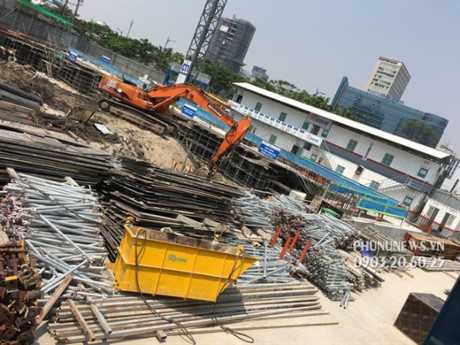 Dự án đang thi công phần móng