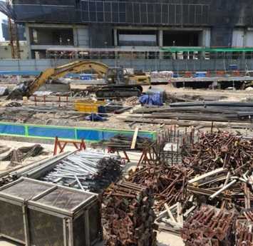 Dự án đang thi công phần móng