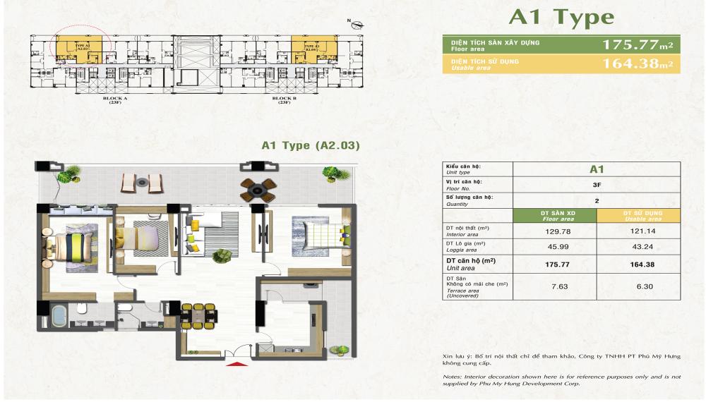 Thiết kế căn hộ A1