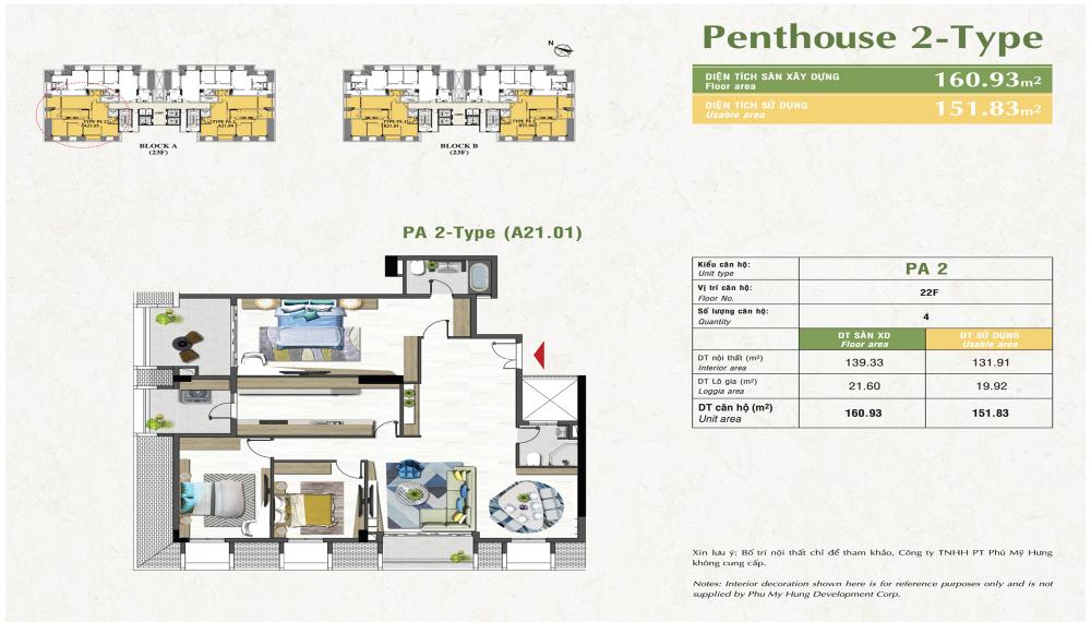 Thiết kế căn hộ Penthouse 2