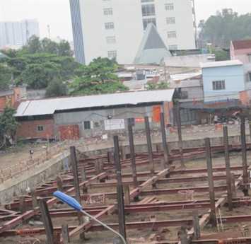 Dự án đang thi công phần móng