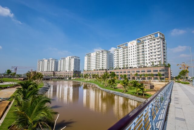 Dự án hiện đã hoàn thành các cơ sở hạ tầng và chuẩn bị tiến hành bàn giao các căn hộ