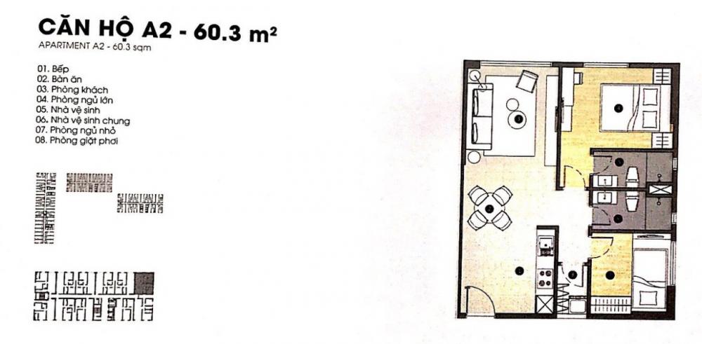 Thiết kế căn hộ A2