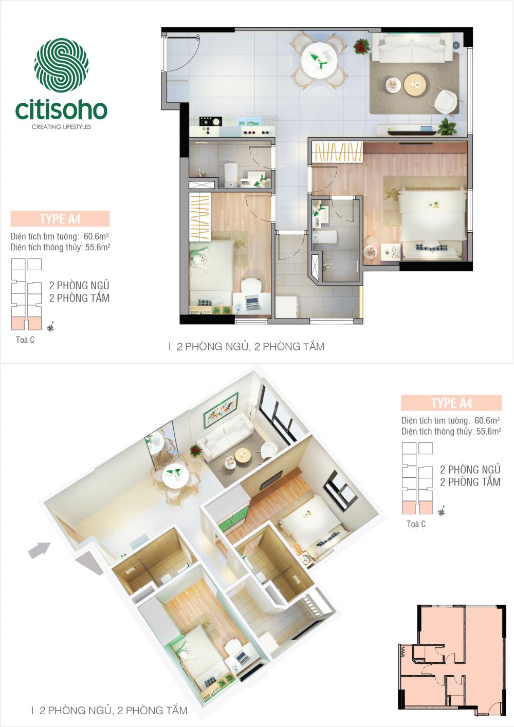 Thiết kế căn hộ A4