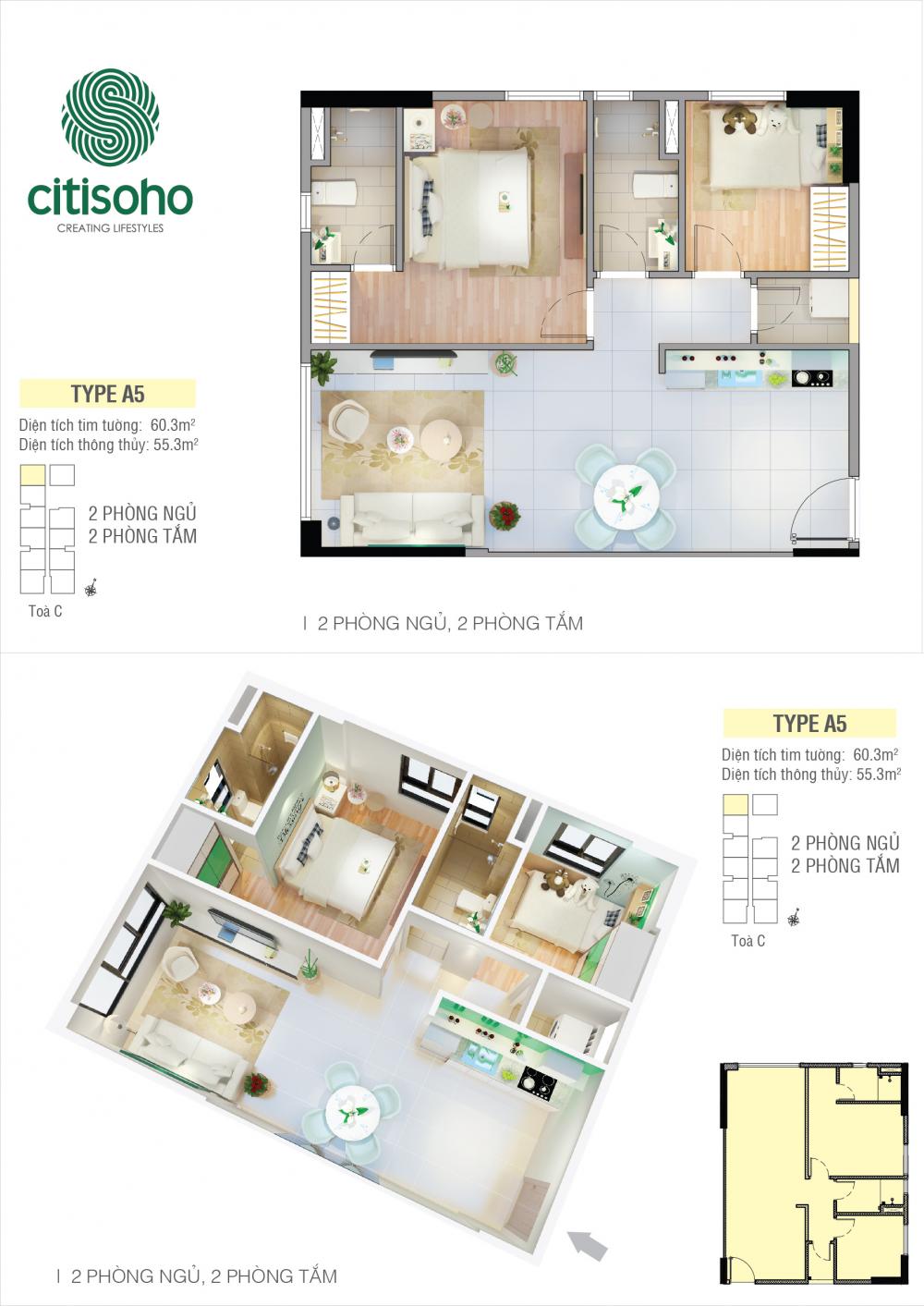 Thiết kế căn hộ A5