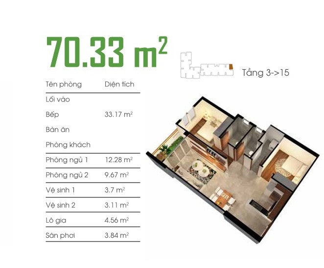 Thiết kế căn hộ D04