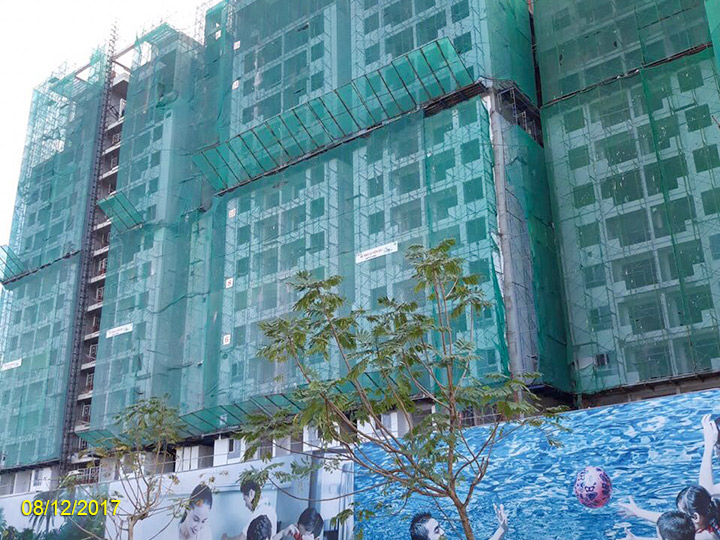 Dự án đã cất nóc và đang hoàn thiện