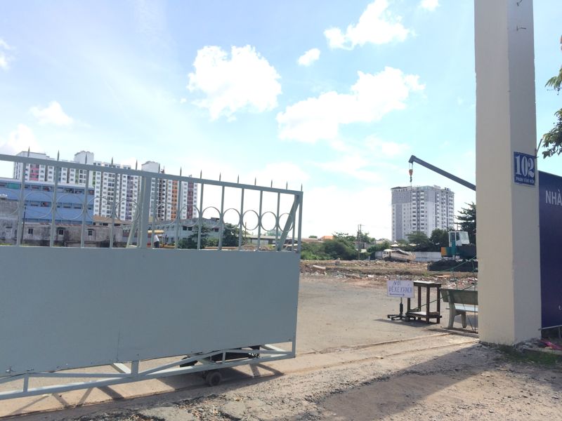 Dự án đang trong giai đoạn thi công phần móng