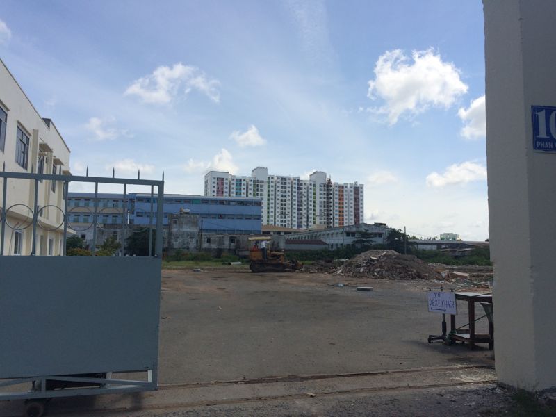 Dự án đang trong giai đoạn thi công phần móng