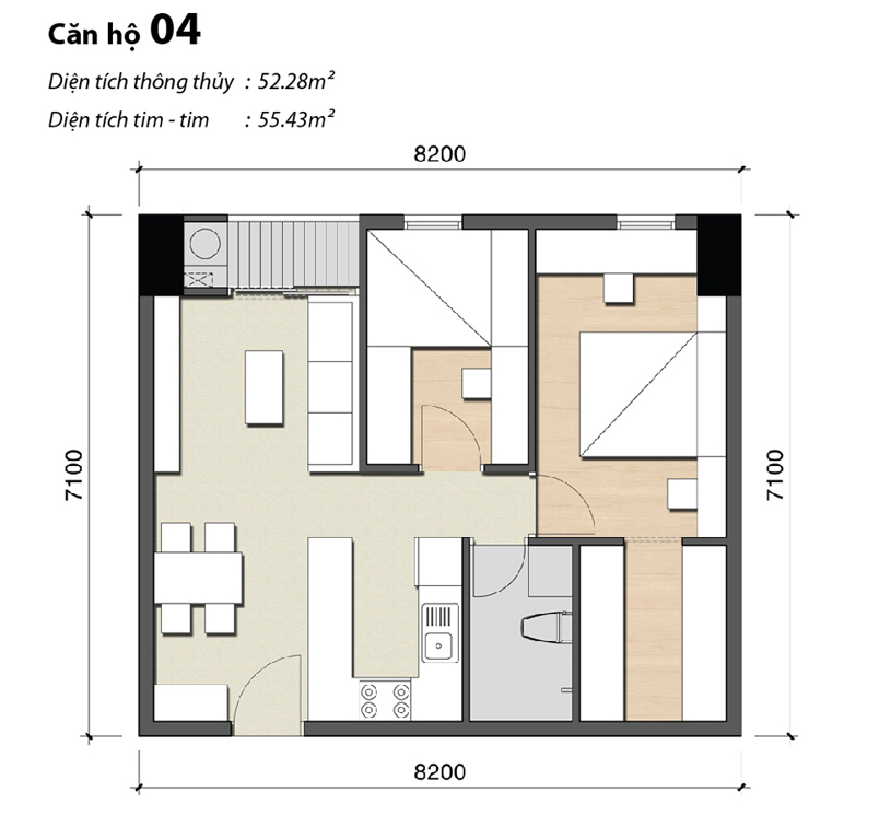 Thiết kế căn hộ 04